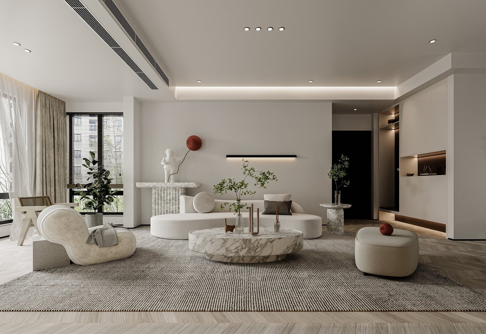 Romolo Oval Coffee Table